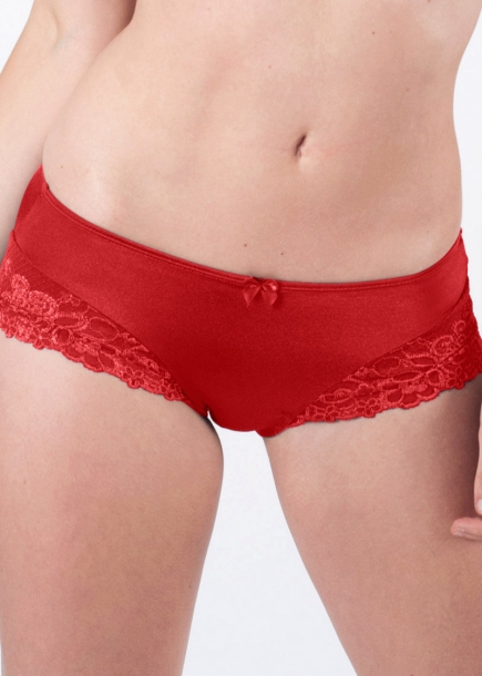 Röd trosa - Dominique trosa i röd färg